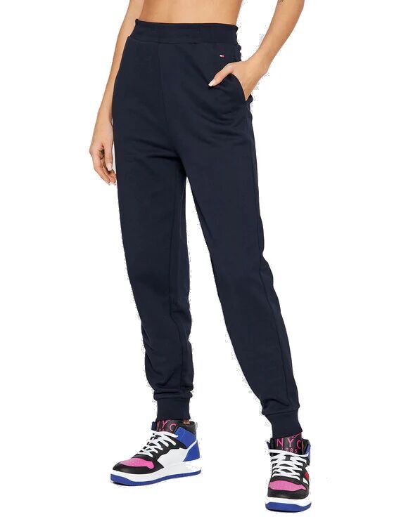 TOMMY HILFIGER Pantalone Della Tuta Donna Art Ww0ww32207 Colore Foto Misura A Scelta DESERT SKY