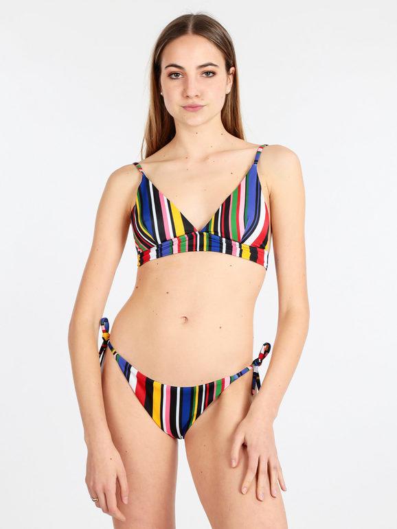 Brilliant Bikini mare donna a righe colorate Bikini donna