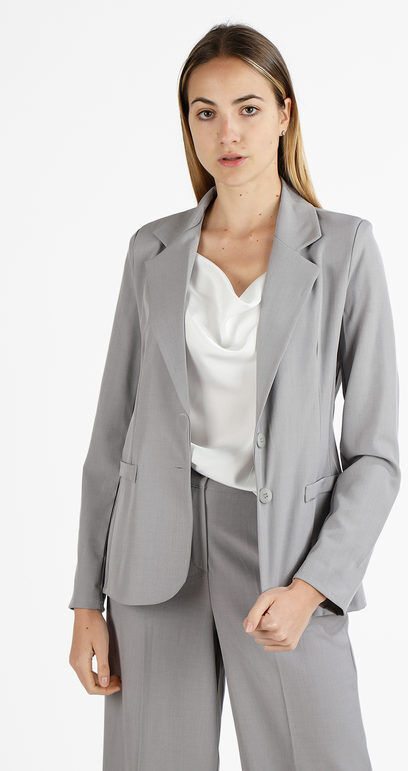 Daystar Blazer donna con bottoni Blazer donna Grigio taglia S