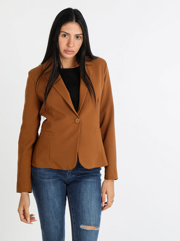 Frenetika Blazer donna Blazer donna Marrone taglia M