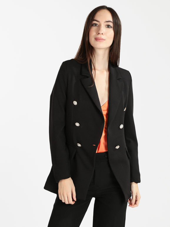 hdl milano Blazer doppiopetto donna Blazer donna Nero taglia S