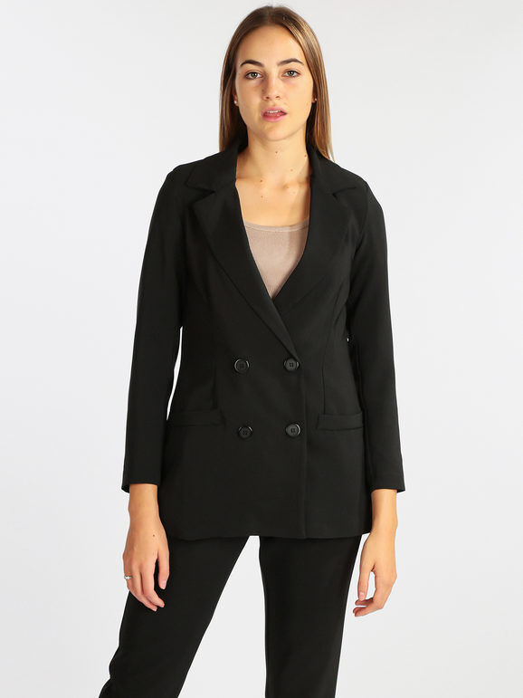 Frenetika Blazer doppiopetto donna Blazer donna Nero taglia L