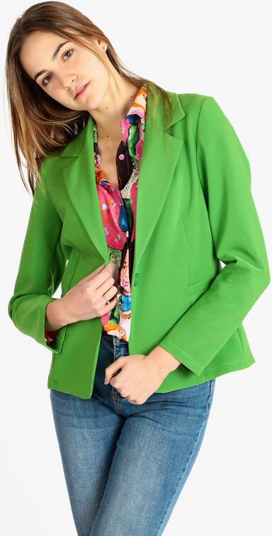 Frenetika Blazer elegante da donna Blazer donna Verde taglia XL