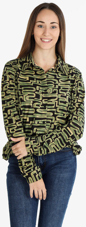 Sweet Camicia con stampa da donna Camicie Classiche donna Verde taglia M