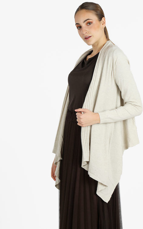 lois & pepe Cardigan donna in maglia Cardigan donna Beige taglia Unica