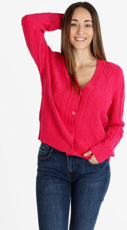 lois & pepe Cardigan donna oversize Cardigan donna Fucsia taglia M/L