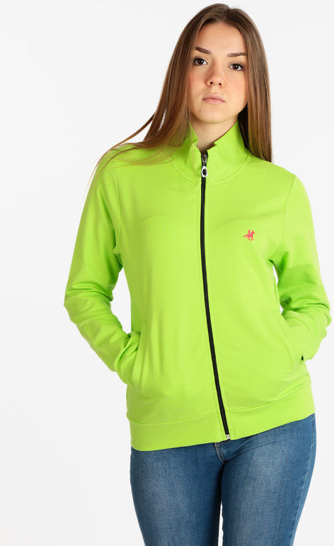 U.S. Grand Polo Felpa leggera donna a collo alto Felpe donna Verde taglia L