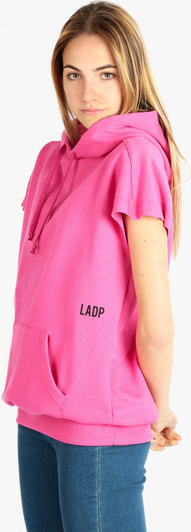 Ladp Felpa manica corta donna Felpe Leggere donna Fucsia taglia S