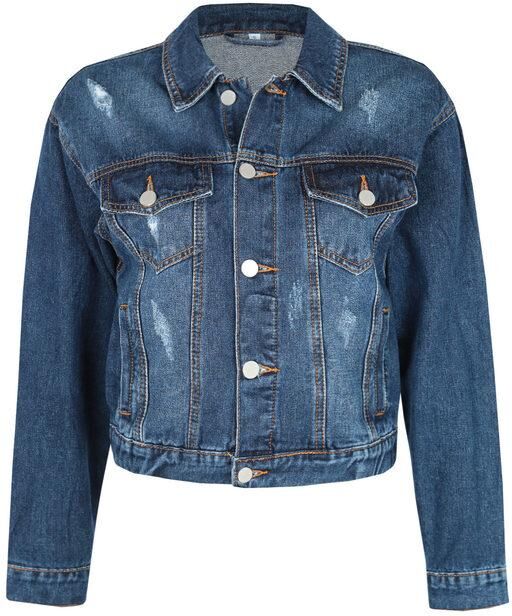 Solada Giacca denim donna Giacche Jeans donna Jeans taglia XS