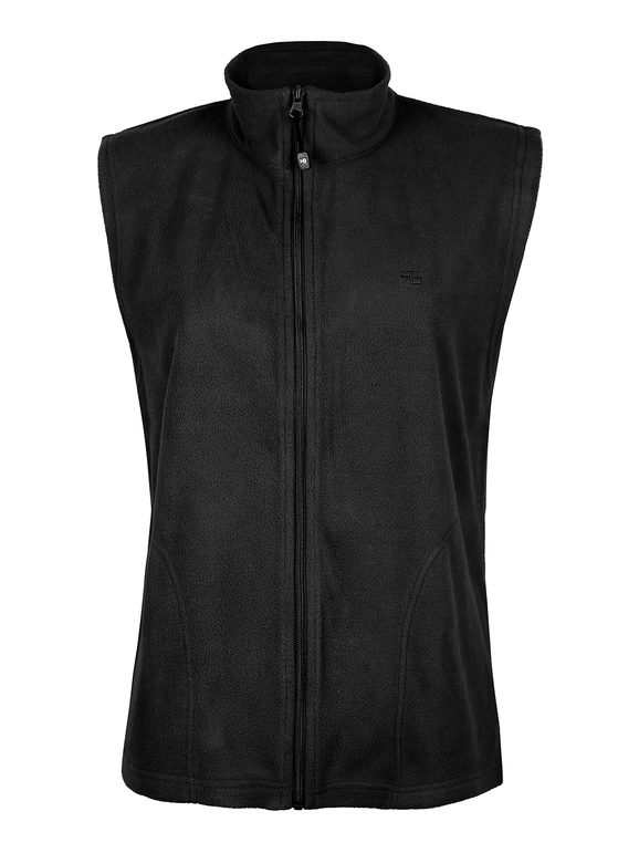 Renato Balestra Gilet da donna in pile Smanicato donna Nero taglia XL