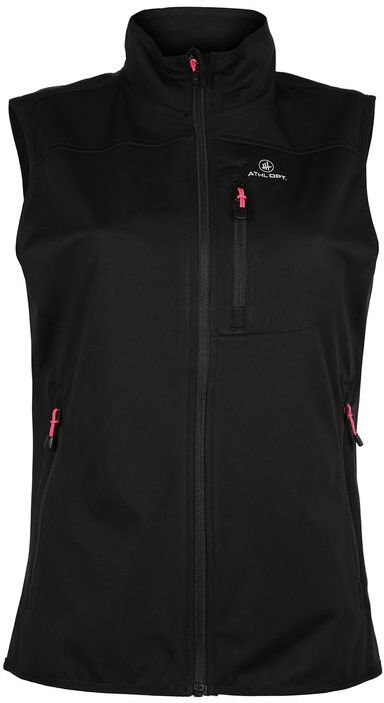 Athl Dpt Gilet sportivo donna impermeabile Smanicato donna Nero taglia XL