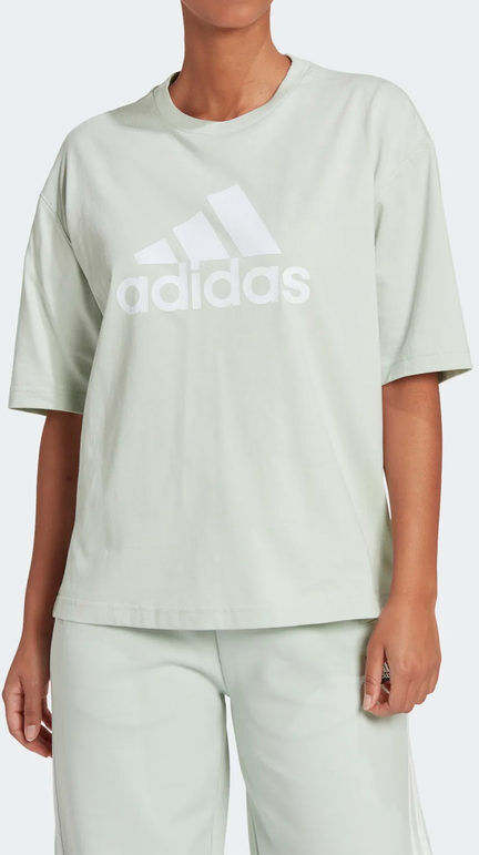 Adidas HK0508 T-shirt donna modello oversize T-Shirt Manica Corta donna Verde taglia M