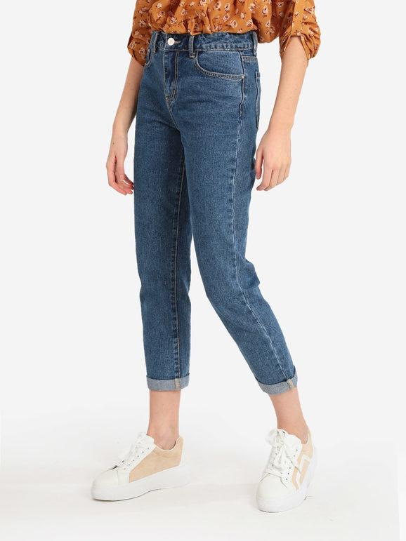 Ghiaccio&Limone ; Jeans boyfriend push up Jeans Boyfriend donna Jeans taglia XL