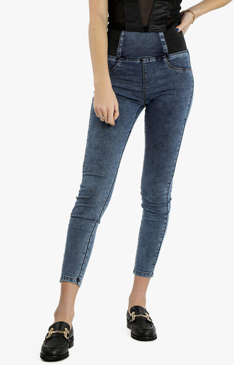 Sexy Sense Jeans skinny da donna a vita alta elasticizzata Jeans Slim fit donna Jeans taglia 38