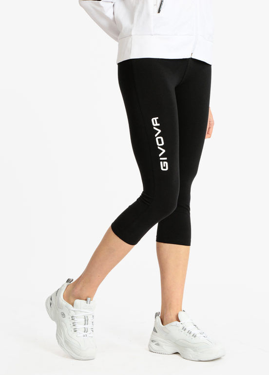 Givova Leggings 3/4 sportivi donna Leggings donna Nero taglia L