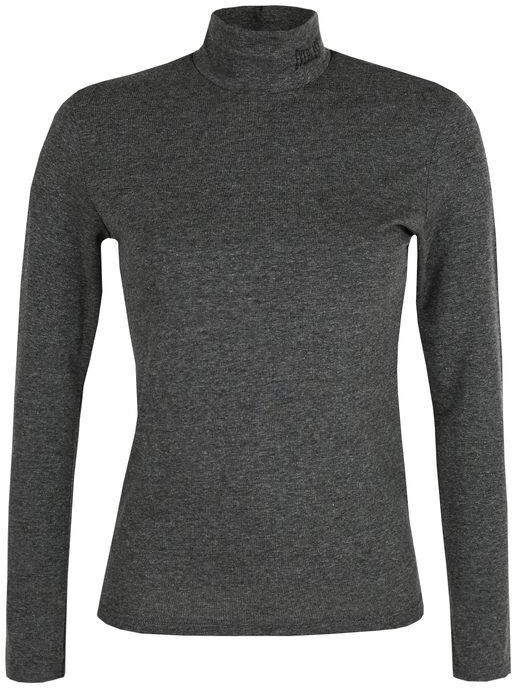 Everlast Maglietta donna a lupetto T-Shirt Manica Lunga donna Grigio taglia S