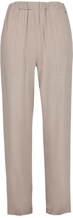 Kisha Pantalone largo con tascone Pantaloni Eleganti donna Beige taglia M