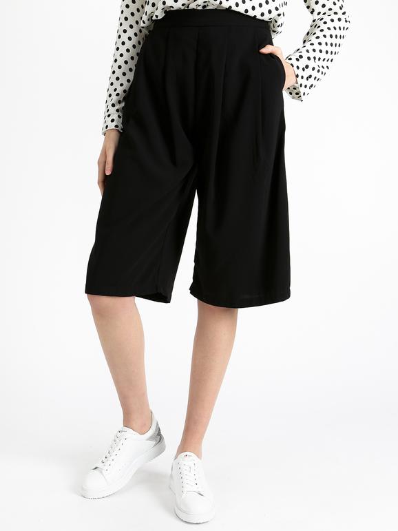 Solada Pantaloni a palazzo Pantaloni Casual donna Nero taglia S