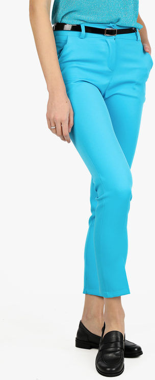 Frenetika Pantaloni classici da donna a sigaretta Pantaloni Eleganti donna Blu taglia S