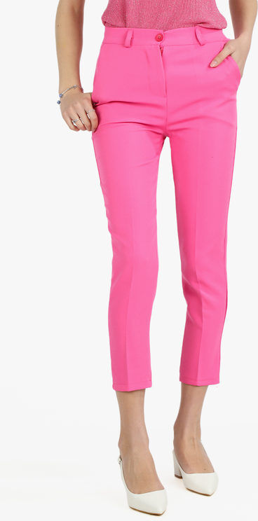 Melitea Pantaloni donna a sigaretta Pantaloni Casual donna Fucsia taglia M