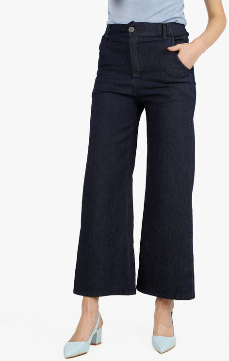 Solada Pantaloni donna a vita alta effetto jeans Pantaloni Casual donna Jeans taglia M