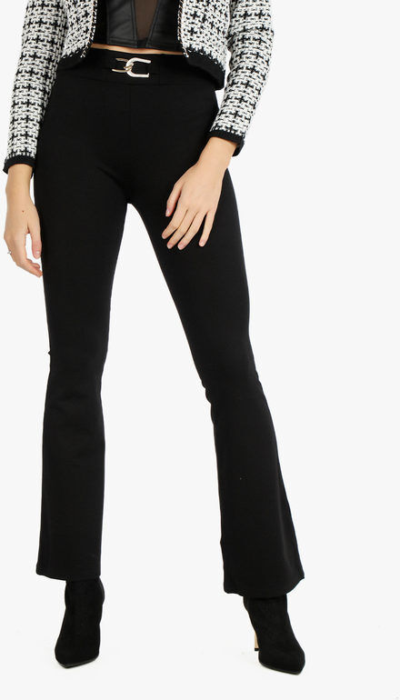 Jeans Louise Francoise Pantaloni donna a zampa Pantaloni Eleganti donna Nero taglia XL