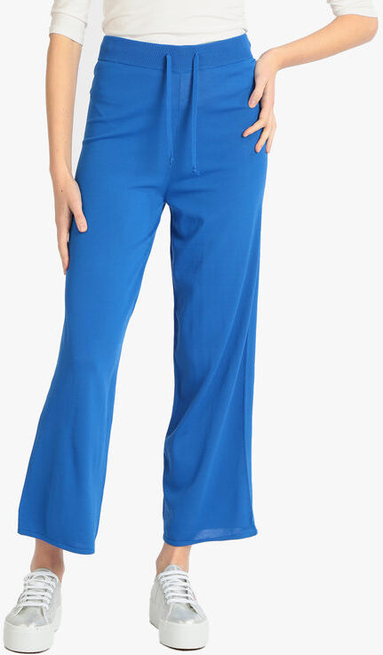 Louise Orop Pantaloni donna palazzo leggeri Pantaloni Casual donna Blu taglia S/M