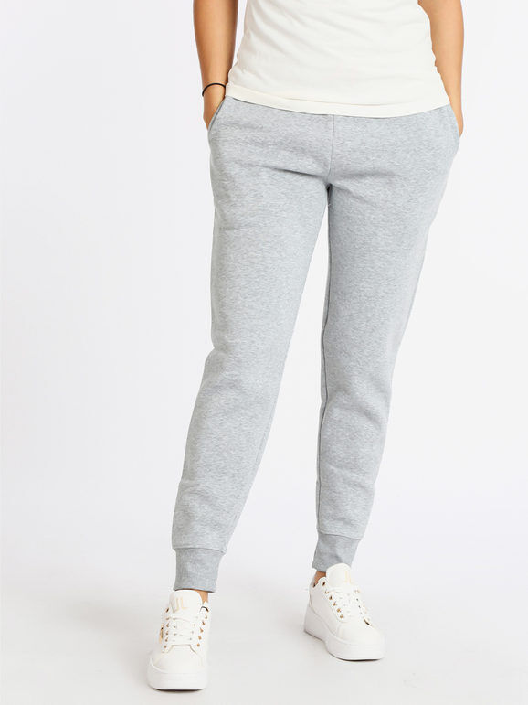 Aki Pantaloni donna sportivi Pantaloni Sportivi in Felpa donna Grigio taglia L