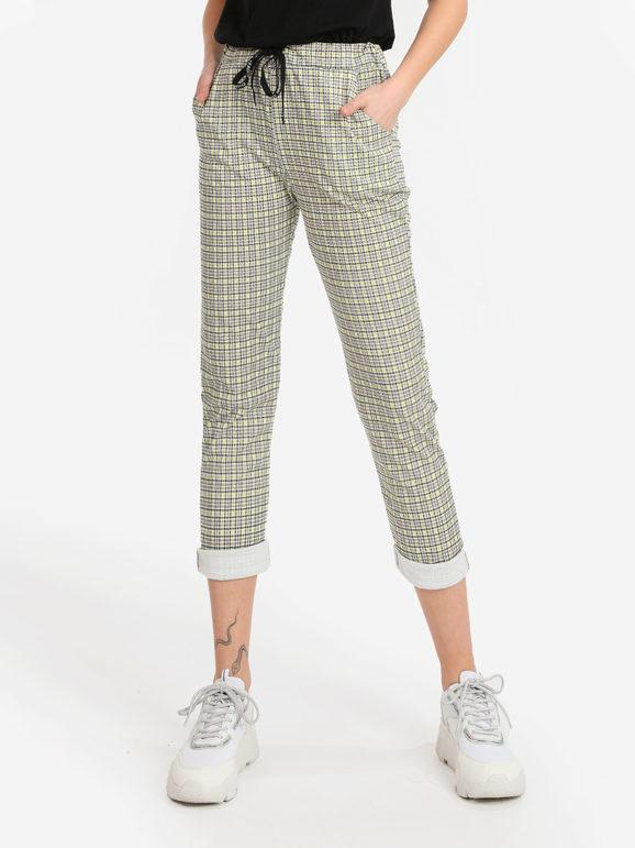 Solada Pantaloni jogger in felpa da donna Pantaloni Casual donna Giallo taglia Unica