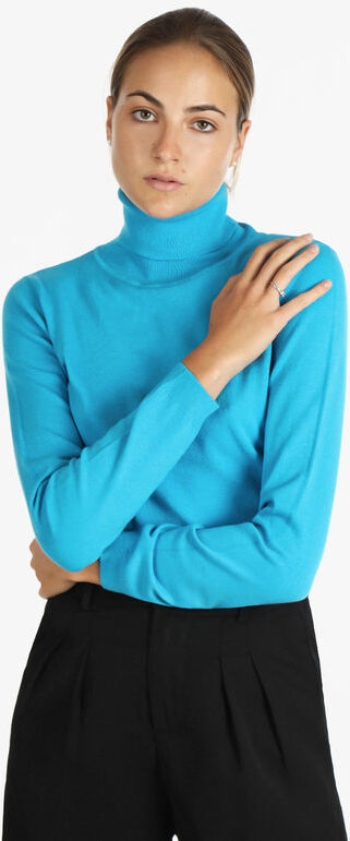 lois & pepe Pullover dolcevita donna Pullover donna Blu taglia S/M