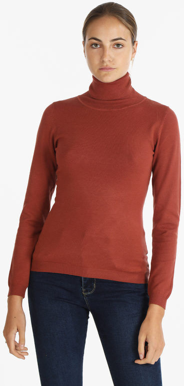 lois & pepe Pullover dolcevita donna Pullover donna Marrone taglia M/L