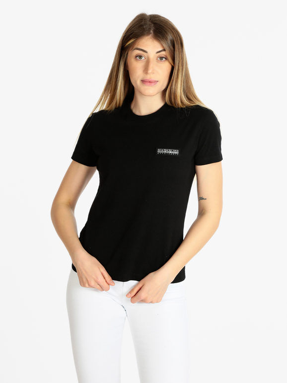 Napapijri S MORGEX W SS T-shirt donna manica corta T-Shirt Manica Corta donna Nero taglia XL
