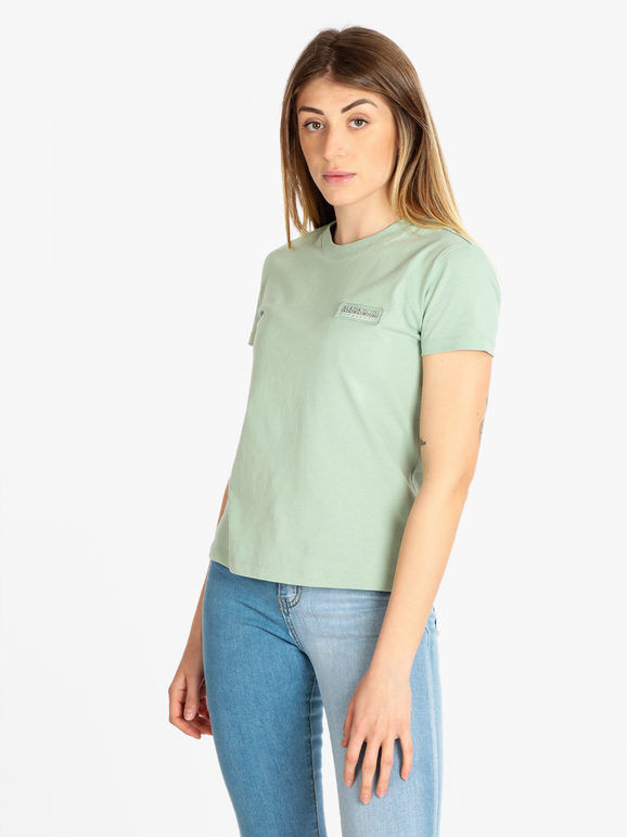 Napapijri S MORGEX W SS T-shirt donna manica corta T-Shirt Manica Corta donna Verde taglia XL