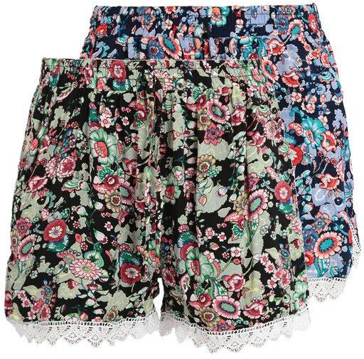 Solada Shorts donna floreali confezione 2 pezzi Shorts donna Multicolore taglia L/XL