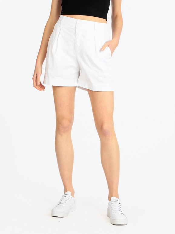 Griffai Shorts donna in cotone Shorts donna Bianco taglia 44