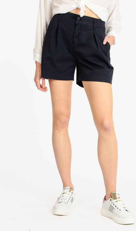 Griffai Shorts donna in cotone Shorts donna Blu taglia 44