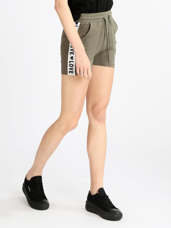 Dance Shorts donna in felpa Shorts donna Verde taglia M