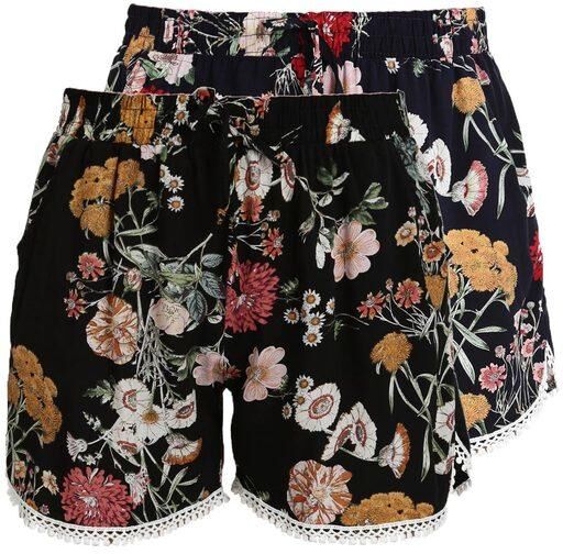 Solada Shorts fiorati Confezione 2 pezzi Shorts donna Multicolore taglia M/L