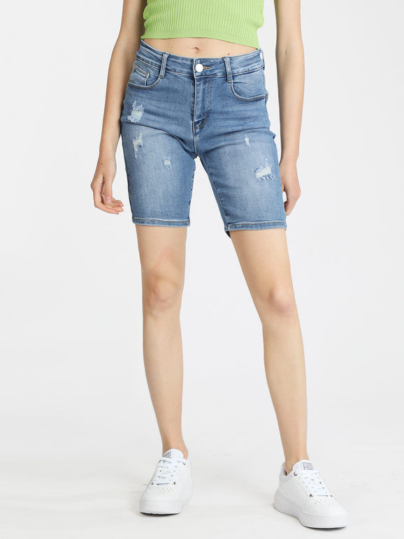 eilous jeans Shorts in jeans modellanti donna Shorts donna Jeans taglia 42