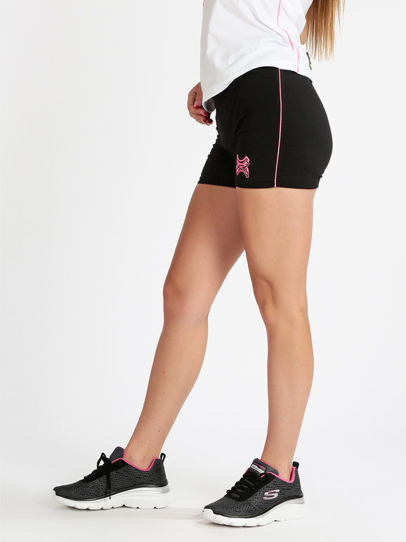 Millennium Shorts sportivi donna in cotone Shorts donna Nero taglia XL