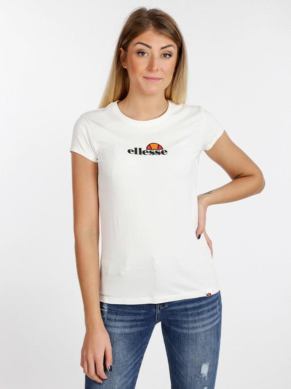 Ellesse T-shirt donna a maniche corte con stampa T-Shirt Manica Corta donna Bianco taglia XS