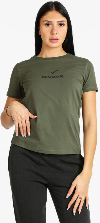 Givova T-shirt donna girocollo a manica corta T-Shirt Manica Corta donna Verde taglia S