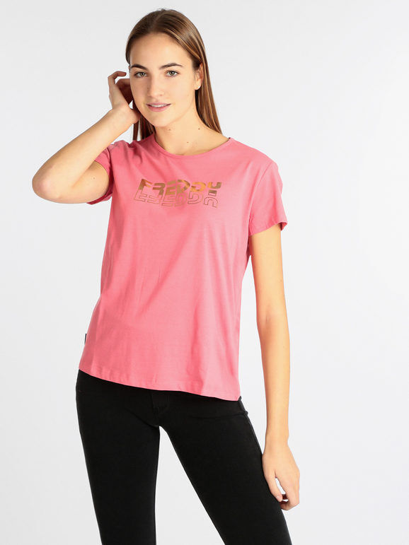 Freddy T-shirt donna manica corta T-Shirt Manica Corta donna Fucsia taglia S