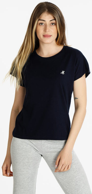 U.S. Grand Polo T-shirt manica corta donna in cotone T-Shirt Manica Corta donna Blu taglia S