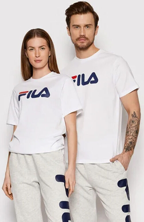 Fila T-shirt unisex a maniche corte con scritta T-Shirt Manica Corta unisex Bianco taglia 3XL