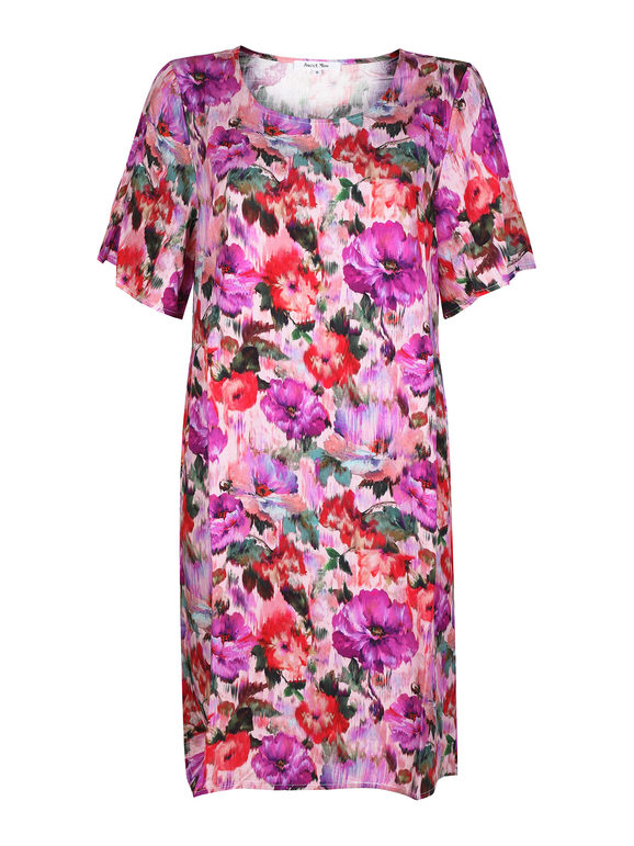 Sweet Vestito leggero donna a fiori Vestiti donna Viola taglia S