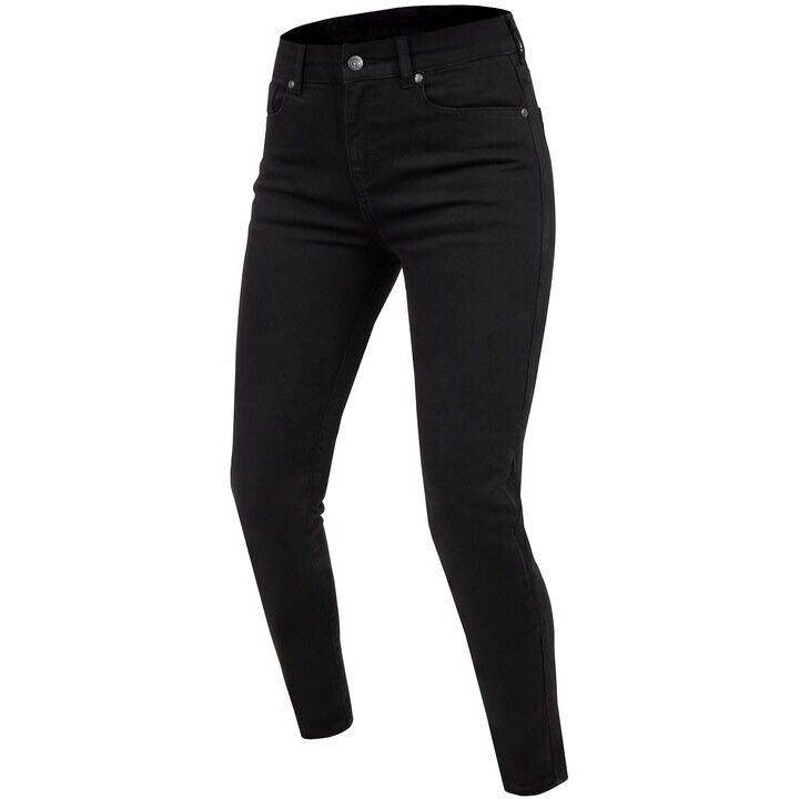 Jeans Moto Donna Rebelhorn CLASSIC III LADY Skinny Fit Nero taglia 26
