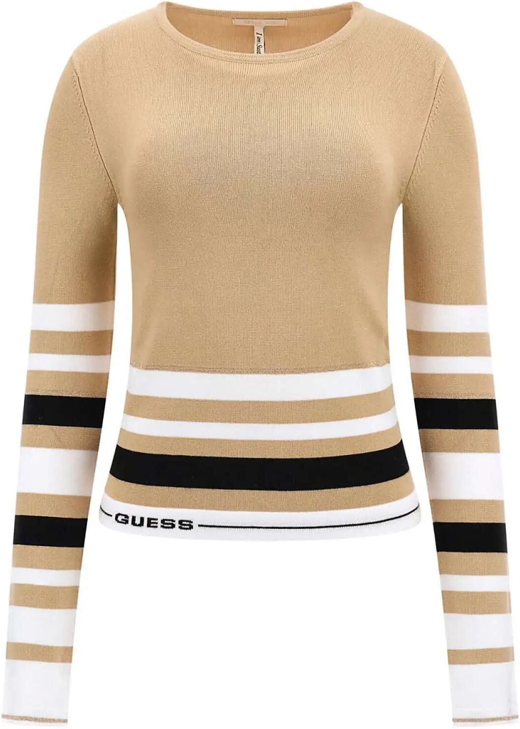 Guess Maglia Donna Colore Taupe/bianco TAUPE/BIANCO XS