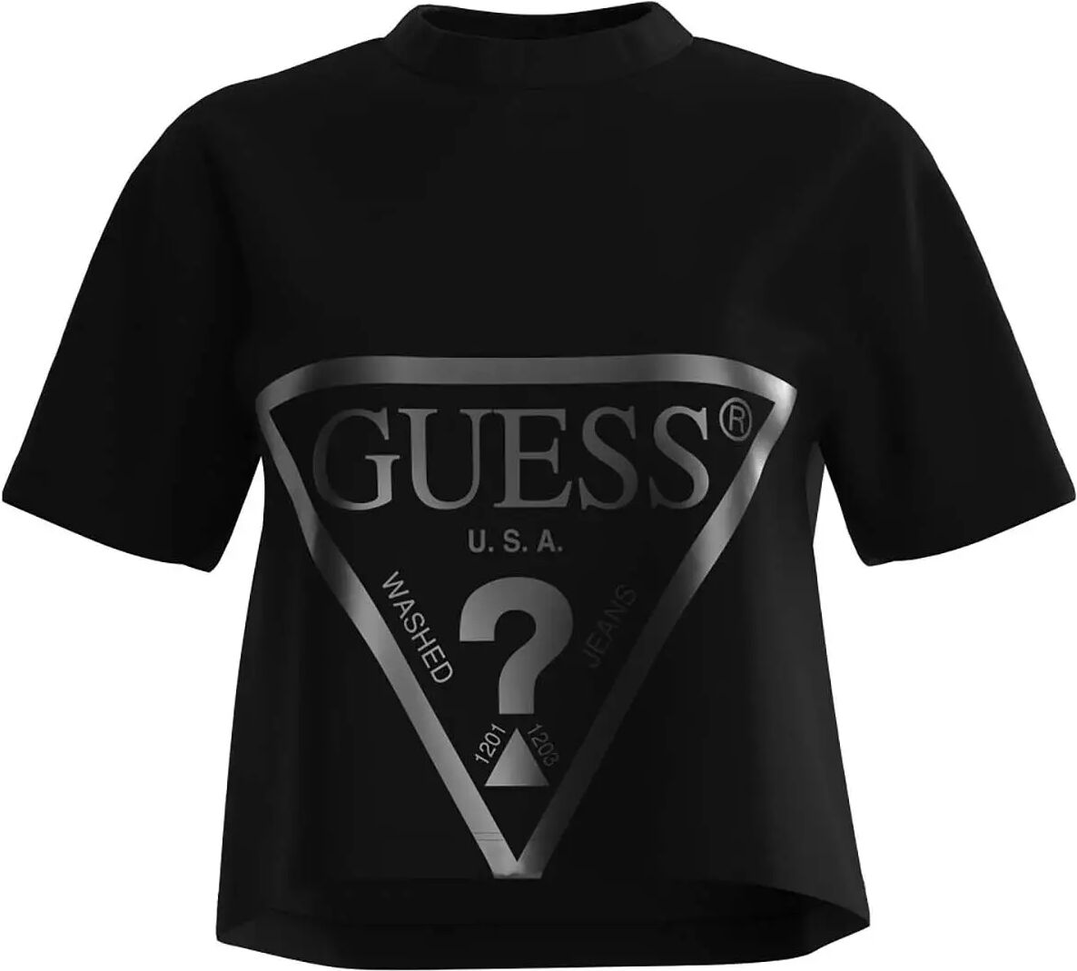 Guess T-shirt Donna Colore Nero NERO S