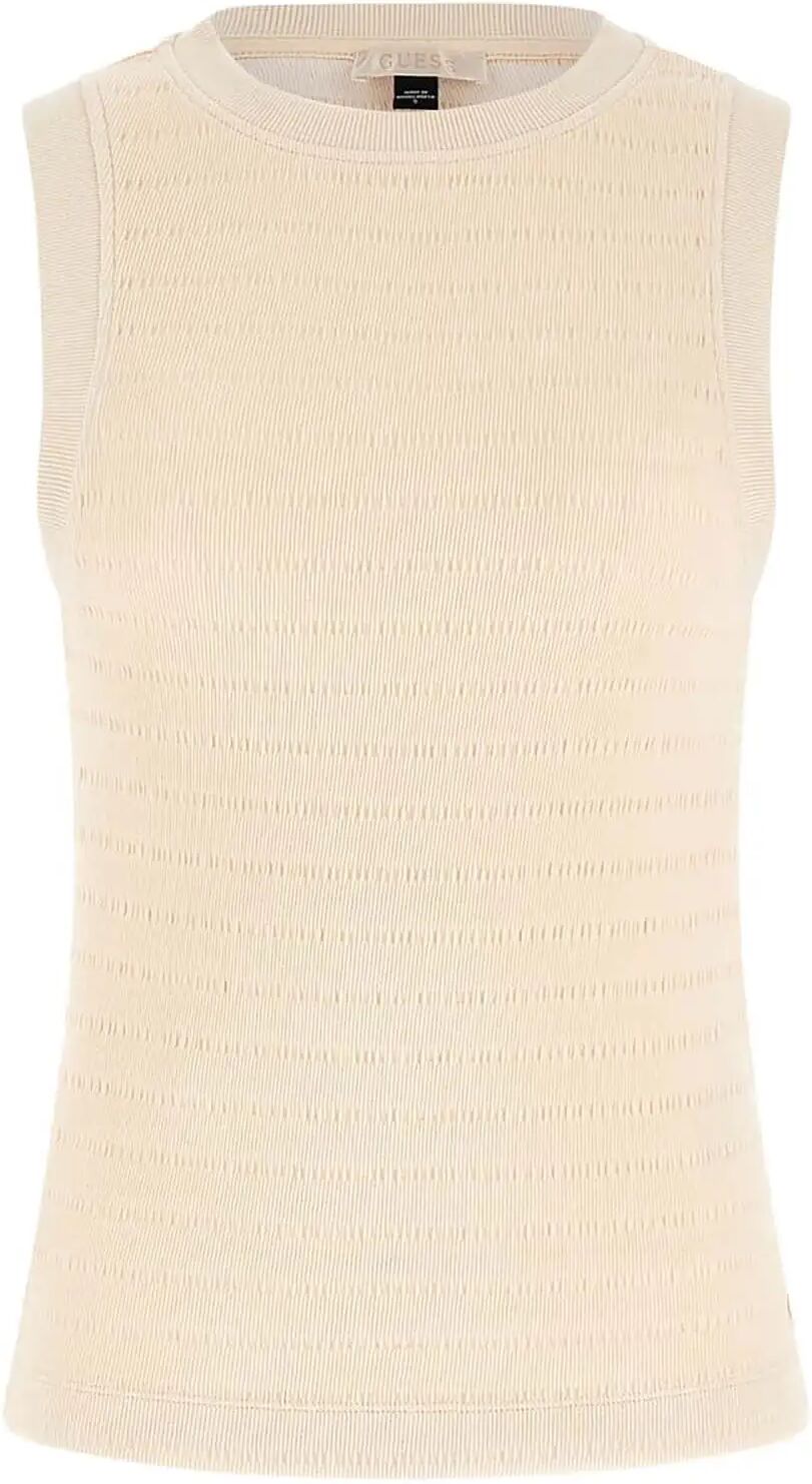 Guess Top Donna Colore Beige BEIGE S